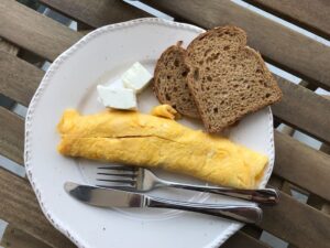 Recette pour ablette : l’omelette aux ablettes