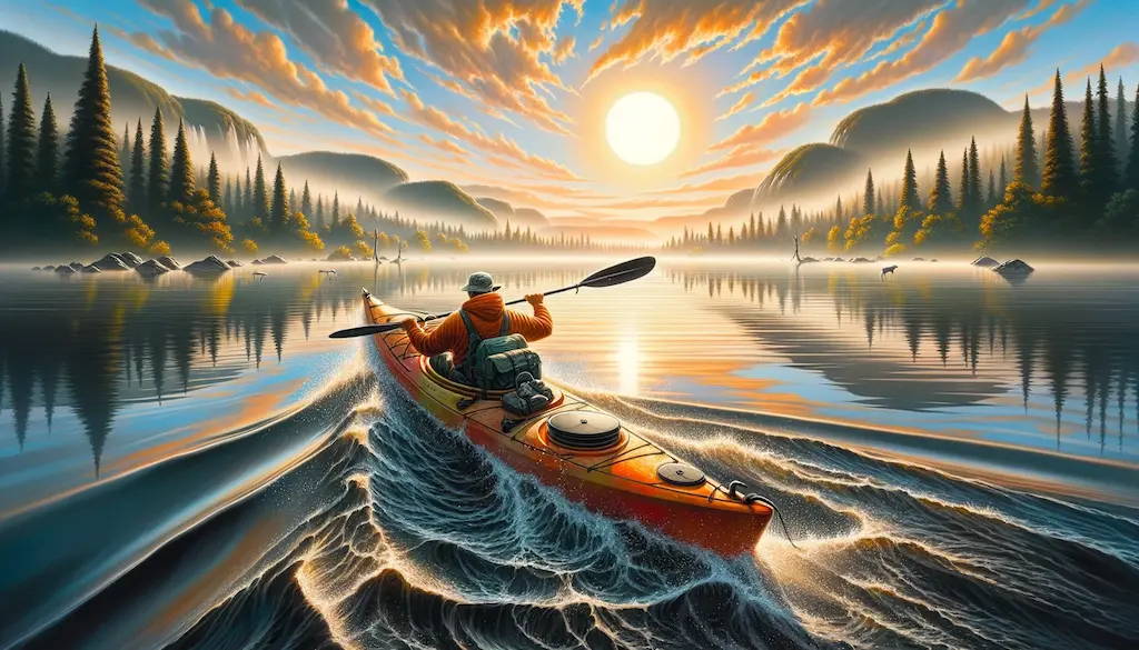 Pêche en kayak - Crédit photo The Tomasi Company