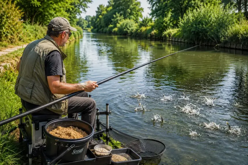Préparation d une amorce maison pour attirer les ablettes pendant une pêche au coup