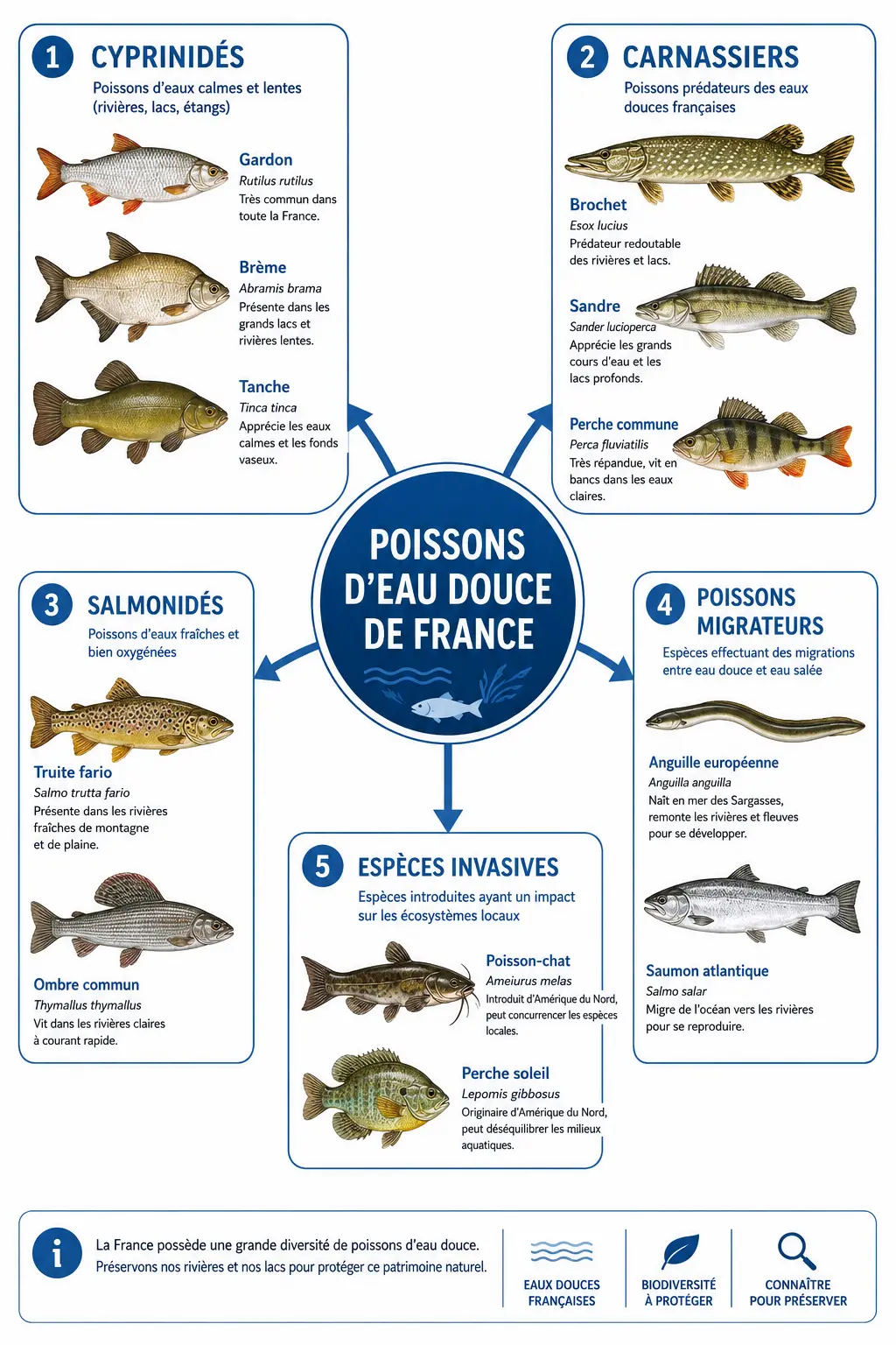 Erreurs fréquentes lors de l’identification des poissons d’eau douce en France